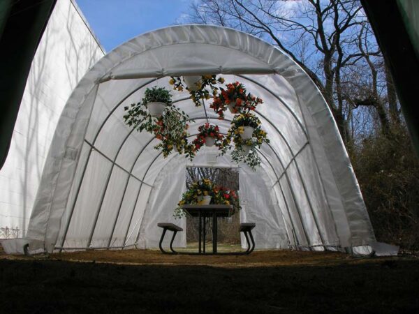14'W x 24'L x 10'H - Greenhouse - Rounded Style