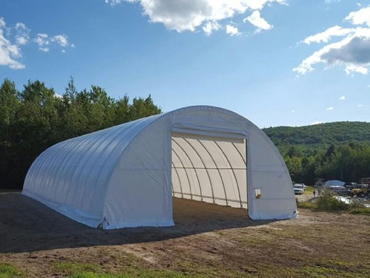 30'W x 65'L x 15'H - Storage Shed - Rounded Style