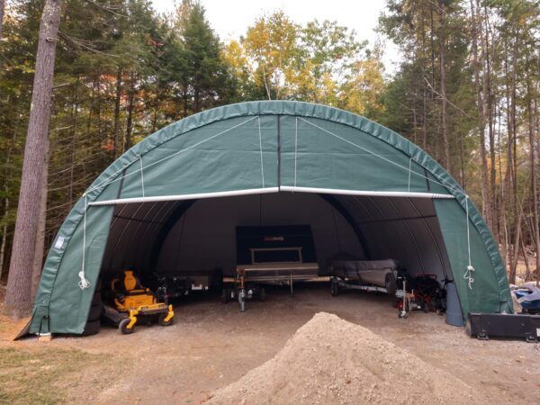 30'W x 30'L x 15'H - Storage Shed - Rounded Style